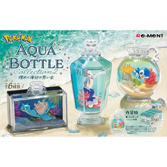 Re-Ment Pokemon Aqua Bottle Collection 2 Glittering Seaside Memories - Full Set of 6
