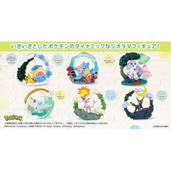 Re-Ment Pokemon Circular Diorama Collection - 1 Random Figure