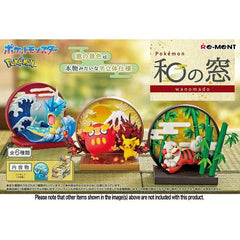 Re-Ment Pokemon Japanese Style Window - 1 Random Figure