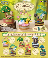 Pokémon Peaceful Moments: A Little Tale of the Forest 2 – Re-Ment Blind Box
Discover a peaceful little world of Pokémon with Pokémon Peaceful Moments: A Little Tale of the Forest 2 from Re-Ment! This charming miniature figure collection captures Pokémon enjoying quiet moments among trees, flowers, berries, and other beautifully detailed woodland scenery.
Each figure features a storybook-inspired display base with intricate environmental details, making these especially fun for displaying together on a des