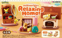 Re-Ment Pokemon DesQ Desktop Figure Relaxing Home Collection - 1 Random Box