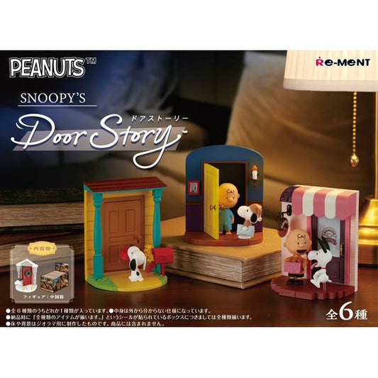 Re-Ment Peanuts: Snoopy's Door Story Collection - 1 Random