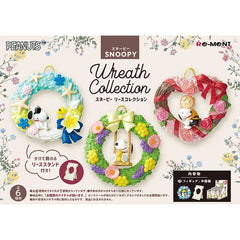 Re-Ment Peanuts Snoopy Wreath Collection - 1 Random Figure