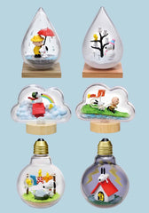 Re-Ment Peanuts Snoopy Weather Terrarium Collection - 1 Random Figure