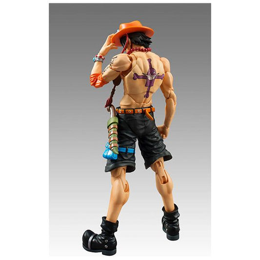 Megahouse One Piece Variable Action Heroes Portgas D. Ace Action Figure (Reprint) | Galactic Toys & Collectibles