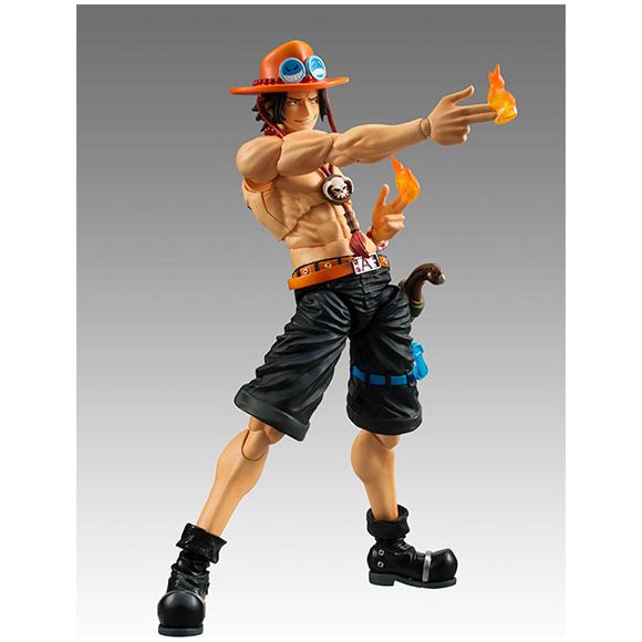 Megahouse One Piece Variable Action Heroes Portgas D. Ace Action Figure | Galactic Toys & Collectibles