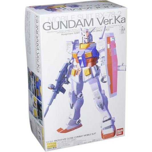 Taken straight from the art of Katoki Hajime comes this Master Grade version of the RX-78-2. With all the detail we've come to expect from the Master Grade line -- a poseable inner frame with armour laid over the top of it -- this is definitely one for your display case! Parts are molded in colour and snap together for ease in assembly; no paint or glue are required.