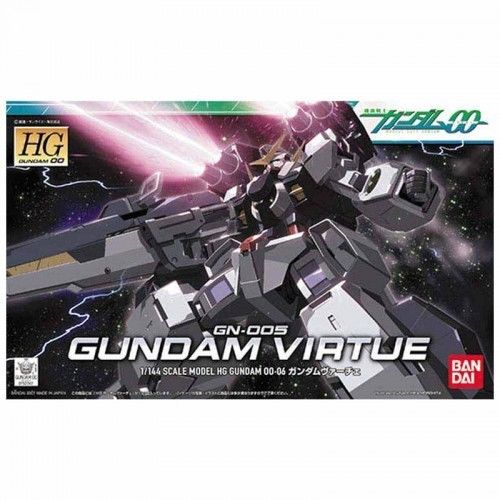 This heavy Gundam from Gundam 00 features a large beam bazooka that be swiched between single handle mode and GN Burst mode that can hook up to the massive GN Condensor in its chest. Barrel can extend reavealing the powerful energy conversion device detail inside.