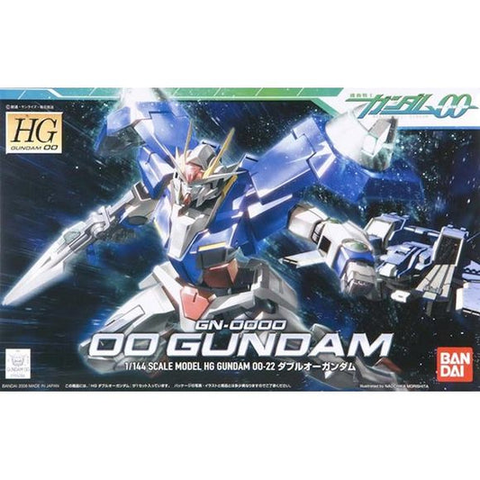 <p>The star Mobile Suit from the second season of "Gundam 00" is now a sharp snap-fit model kit! 00 Gundam comes in easy-to-assemble plastic parts that are molded in color, along with a sheet of foil stickers, so painting is not necessary (but would add a more realistic appearance).</p>
<p>Upon completion, its polycapped joints will give the Mobile Suit a wide range of motion for a world of posing possibilities! The Twin Drive System (GN Drives on each shoulder) are flexible, and the included pair of GN Swo