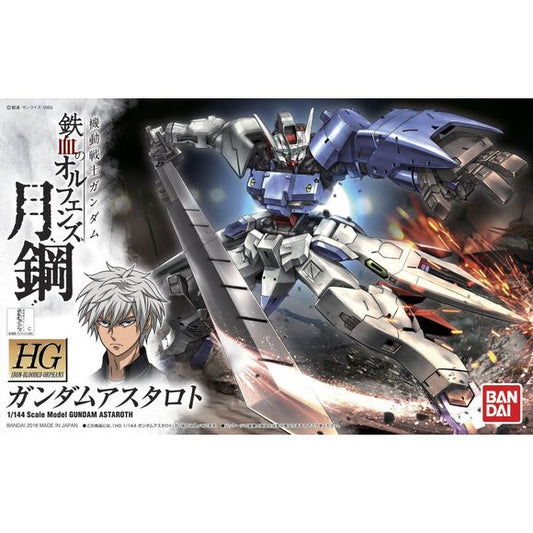 <p>Build and display <strong>HGPD IBO Astaroth</strong> with this official Bandai Hobby <strong>HG 1/144 scale model kit</strong>.</p>
<p>Gundam Astaroth from the manga comic: "Mobile Suit Gundam: Iron-Blooded Orphans Moon Steel" gets an HG kit release from Bandai! It's equipped with a knife, a demolition knife (which can be modified to be in its storage form), and a rifle; it can be customized with parts from other similar kits as well.</p>
<p>Assembly Required</p>
<p><strong>Product Features:</strong></p>