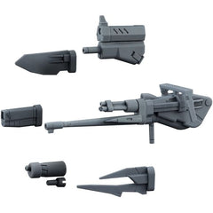 From "Gundam Build Divers" comes the weapon that can change into various forms, the Changeling Rifle! This weapon is used by the GM III Beam Master, but Bandai is releasing it as a separate kit so you can give some extra firepower to your other HG Gunpla! Canon, beam, sword and other sword tip parts are included so you can customize it to your liking.