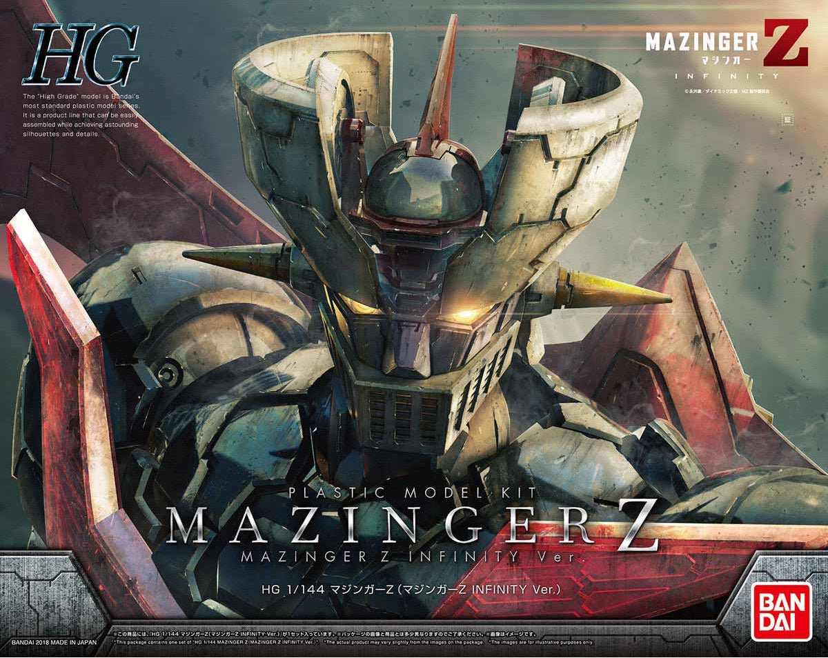 A plastic model kit that can become either a god or a devil! The "Mazinger Z" & "Great Mazinger" (each sold separately) from the 2018 movie, "Mazinger Z: INFINITY", will be available as a plastic model kit! The proportions seen in the movie and its iconic details have been fully recreated with all new designs under the supervision of mecha designer, Takayuki Tanase. Intricate and realistic detailing in the backs of the clear parts have been processed, adding even the smallest of details with the utmost care