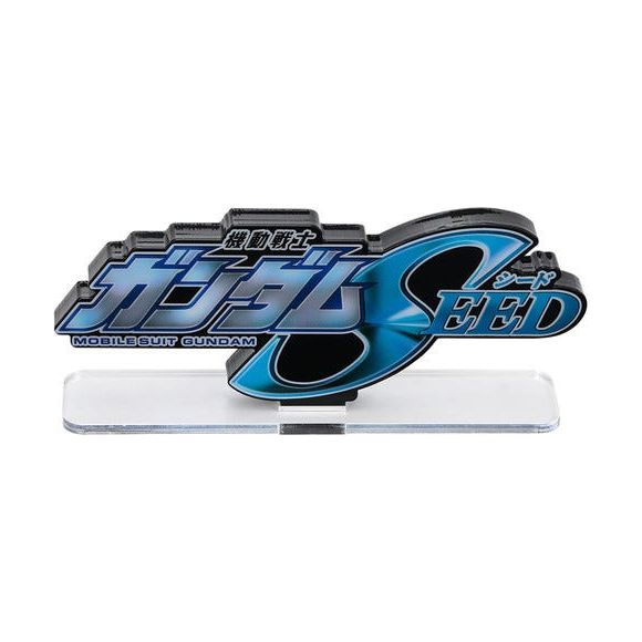 From the ever popular Gundam Seed series comes the Gundam Seed Logo Acryllic Stand