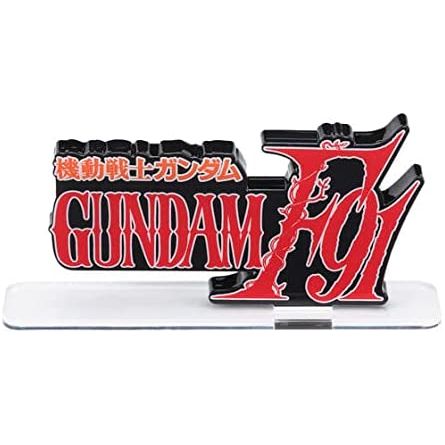 Bandai Gundam F91 Logo Display | Galactic Toys & Collectibles