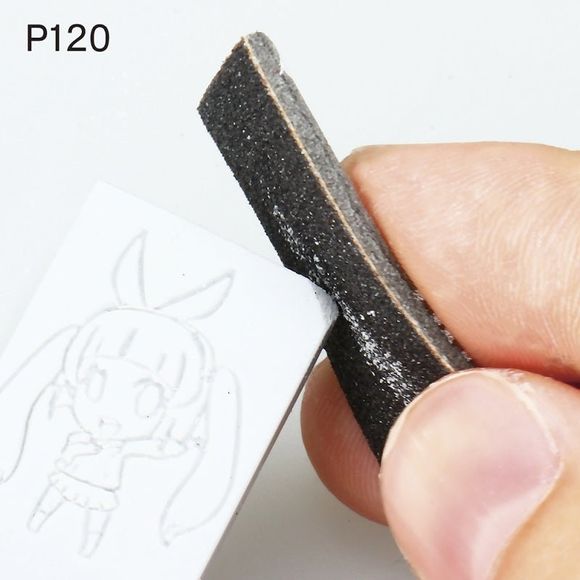 GodHand KS3-A3A Sanding Sponge Sandpaper Stick 3mm Assortment Set A (5 pcs) | Galactic Toys & Collectibles