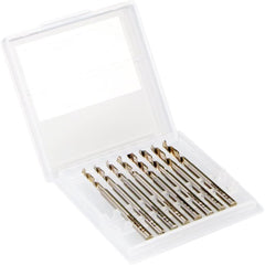 GodHand DB-8D Pin Vise Drill Bit Set of 8 2.1mm-2.9mm for Plastic Models