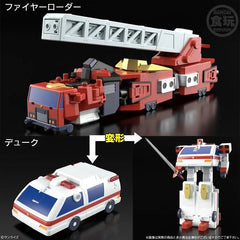 Bandai Shokugan Modeling Project The Brave Police J-Decker Duke Fire SMP Modellbausatz