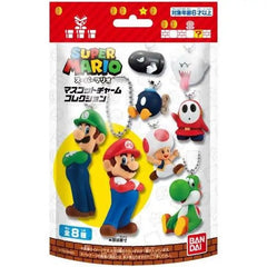 Bandai Shokugan Super Mario Maskottchen-Anhänger Schlüsselanhänger Blind Bag – 1 Zufälliger