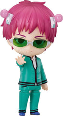 <p><strong>PRE-ORDER: Expected to ship in May 2027.</strong></p>
<p>From <em>The Disastrous Life of Saiki K.</em> comes Kusuo Saiki as an adorable Nendoroid figure from Good Smile Company!</p>
<p>The powerful psychic is recreated in his familiar school uniform with his distinctive pink hair, green-tinted glasses, and control devices. Multiple interchangeable face plates and accessories let you recreate a variety of memorable expressions and scenes from the series.</p>
<p>Saiki also comes with character-s