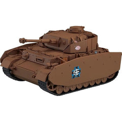 <p><strong>PRE-ORDER: Expected to ship in July of 2027.</strong></p>
<p>Good Smile Company brings back the Ankou Team's Panzer IV Ausf.D (H Ver.) from Girls und Panzer as a Nendoroid More vehicle.</p>
<p>The tank is shrunk to Nendoroid size while keeping fine details, using H-model specifications with water-slide decals for the markings. It is designed to display with the Nendoroid Petite Ankou Team (sold separately) and includes a stand. The pullback motor of the earlier Panzer IV Ausf.D release is not i