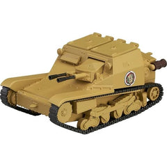 <p><strong>PRE-ORDER: Expected to ship in July of 2027.</strong></p>
<p>Anzio Girls High School's tiny Carro Veloce CV-33 tankette returns as a Nendoroid More rerelease from Good Smile Company.</p>
<p>This palm-sized tankette has top hatches that open and close, and pairs perfectly with Nendoroid Petite Anchovy (sold separately). Made of painted plastic and includes a display stand.</p>
<p>A rerelease in the Nendoroid More Girls und Panzer vehicle line. Approx. 4.5 cm / 1.77 inches tall and 9.5 cm / 3.74