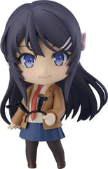<p><strong>PRE-ORDER: Expected to ship in September of 2027.</strong></p>
<p>Mai Sakurajima, the actress senpai from Rascal Does Not Dream of Bunny Girl Senpai, returns as a Nendoroid.</p><p>She includes a slightly sadistic standard face, an angry face with tears, and a blushing face, plus attachable bunny ears, a set of miniature bunny ears, a chocolate snack stick and snack box. A stand is included.</p><p>A rerelease of the painted, articulated, non-scale Nendoroid sculpted by Shichibee (Matsuda Model).