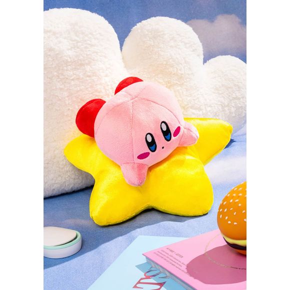 Measuring about 10.5 inches wide and 7 inches tall, it’s the perfect size for snuggles or displaying in your cozy space. Soft, huggable, and totally adorable, Kirby brings chill vibes wherever he goes.
Made by FuRyu and officially licensed by Nintendo / HAL Laboratory, Inc. Time to nap with Kirby!