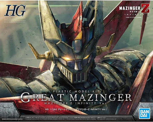 A plastic model kit that can become either a god or a devil! The "Mazinger Z" & "Great Mazinger" (each sold separately) from the 2018 movie, "Mazinger Z: INFINITY", will be available as a plastic model kit! The proportions seen in the movie and its iconic details have been fully recreated with all new designs under the supervision of mecha designer, Takayuki Tanase. Intricate and realistic detailing in the backs of the clear parts have been processed, adding even the smallest of details with the utmost of c