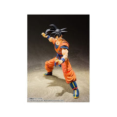 Bandai Dragon Ball Z S.H. Figuarts Son Goku Ein auf der Erde aufgewachsener Saiyajin Actionfigur