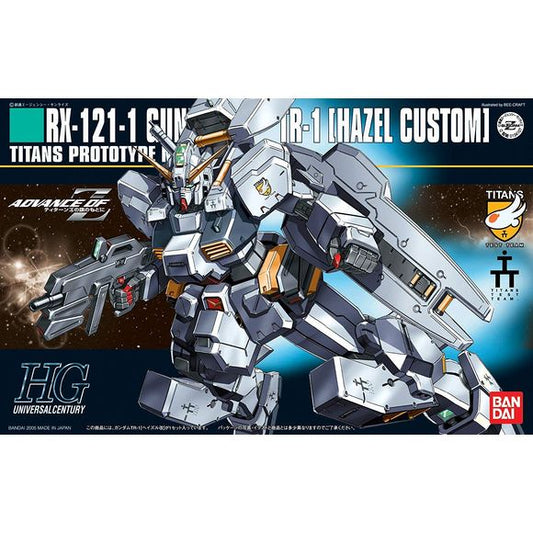 Used the Advance of Zeta photonovels, the Hazel is equiped with a number of experimental test equipment. Includes beam rifle, shield booster, normal shield, beam saber and shoulder mounted grenade launchers.