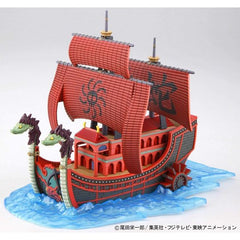 Bandai One Piece Colección Gran Barco Nueve Serpientes Kit de Modelo Barco Pirata Kuja