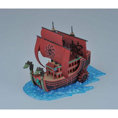 Bandai One Piece Colección Gran Barco Nueve Serpientes Kit de Modelo Barco Pirata Kuja