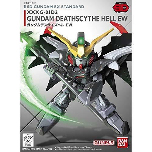 The Gundam deathscythe Hell EW is being released as the 12th SD Gundam ex-standard! with it's stylish proportions and ease of assembly this is a kit everyone will love! the runners and stickers are arranged by color to accurately recreate the model's color scheme. Add this to your SD collection and make sure to keep an eye out for more future models in the line up! more popular mobile suits are set to launch one after another. Includes beam scissors. Runner x6. Foil Seal x1. Instruction manual x1.
