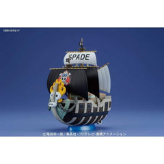 Kit de modelo de la colección Grand Ship de la nave pirata Spade de One Piece de Bandai Hobby