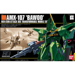 This is a posable, high-grade or better injection-plastic kit of an item from the Gundam universe.