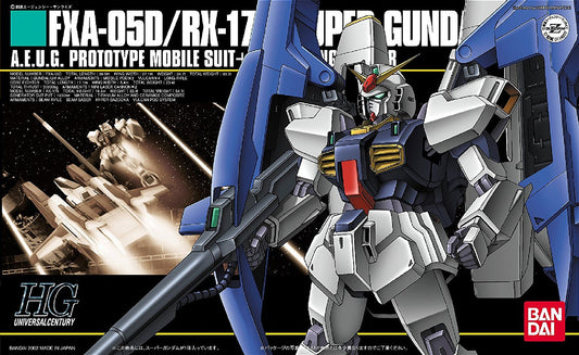 Gundam MK II with G-Defensor unit from the animated series "Zeta Gundam." G-Defensor can transform and attach to the included Gundam MK 2 model to create the Super Gundam configuration. Also comes with beam saber, beam rifle, shield, and vulcan pod for head.