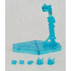 Bandai Hobby Gundam Action Base 2 Display Stand 1/144 Scale Aqua Blue Clear
