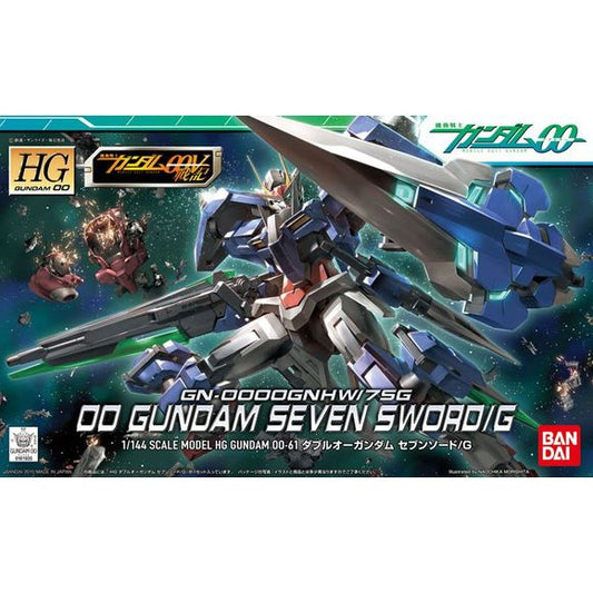 Bandai Hobby HGAD Gundam 00 #61 Gundam Seven Sword/G HG 1/144 Model Kit | Galactic Toys & Collectibles