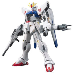 <p>The incredibly fast Gundam F91 appears in a modern high-grade kit! Part of the All Gundam project which seeks to bring new modern kits from older Gundam titles, the F91 shares a common construction with other kits to allow for part swapping and easy customization.</p>
<p>Alternate face and deployed shoulder fin parts can be easily part swapped out for display! Weapons include beam rifle, beam shield, beam sabers, beam launcher and movable VSBRS!</p>
<p>Numbering for "F91" is engraved on shoulders</p>
<p>