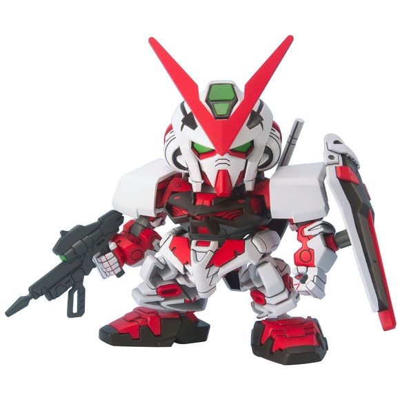 Cute little chibi styled version of a popular Gundam character with scaled down weapons. Very fun to Build. Cool Gimmicks and extras.