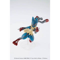 Bandai Pokemon Plamo 35 Select Series Collection Mega Lucario Model Kit