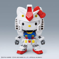 Bandai SD Ex-Standard Hello Kitty x RX-78-2 Gundam Figure Model Kit