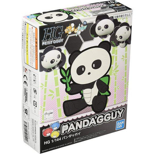 Petit'GGuy has a new friend! The panda's favorite food is bamboo and for this reason the Bamboo Saber - a weapon that resembles bamboo - is included! Connect PANDAGGUY with other Petit'Gguy using the display stand. Set includes 1 saber and display stand. Runner x 3. Foil sticker x1. Instruction manual x1. Approximately 3" Tall