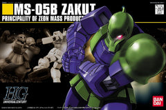 Bandai Hobby HGUC #64 MS-05B Zaku I HG 1/144 Model Kit