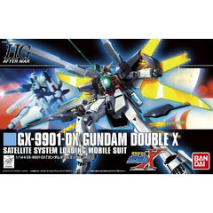 <p>The mighty Twin Satellite Cannon mid-season upgrade for Gundam X appears in a modern high-grade kit! Part of the All Gundam project which seeks to bring new modern kits from older Gundam titles, the Double X shares a common construction with other kits to allow for part swapping and easy customization.</p>
<p>Twin satellite cannon and solar collectors can fully deploy or collapse. Buster rifle and two beam swords with detachable beam parts along with composite shield are also included in this release.</p