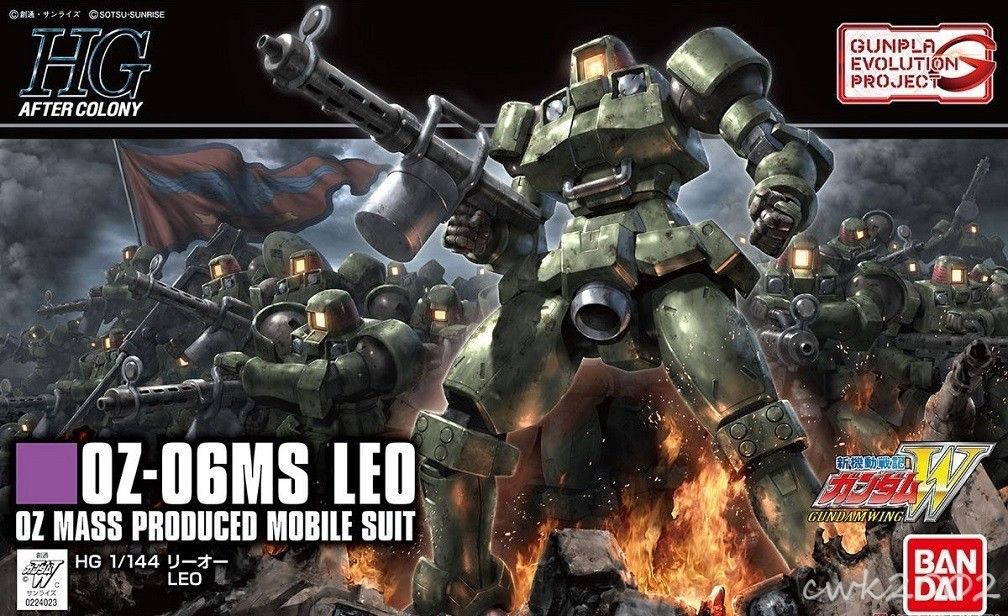 The fourth installment of the “Gunpla Evolution Project” is the HGAC 1/144 Leo from “Gun dam Wing”! The Leo is a mass-produced MS named after the “Leo” constellation. Emphasis has been placed on this kit’s ease of assembly, making it easier for fans to collect and build multiple kits! The new joint structuring on this kit allows for a wide range of articulation and shortens the time required for assembly. The joints can also be fitted later, making the process easier for those who enjoy customizing and pain