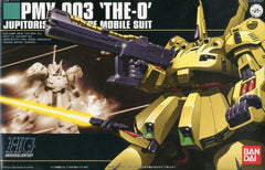 Personal suit of Paptimus Sirocco in the Zeta Gundam TV series, its large bulk is covered in maneuvering Vernier's allowing it to be quite agile. Comes with beam rifle and beam sabers and under skirt manipulator arms.