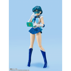 Bandai Tamashii Nations S.H. Figuarts Pretty Guardian Sailor Moon Sailor Mercury Action Figure