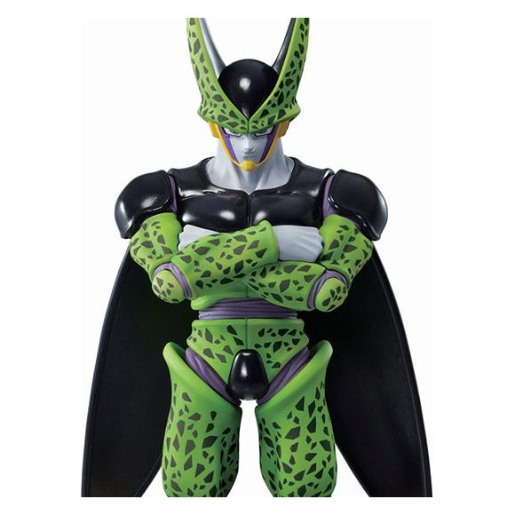 Bandai Spirits Ichibansho is proud to announce their Vs. Omnibus Super series! This series continues with the Perfect Cell figure! It has been expertly crafted and meticulously sculpted to look like Perfect Cell in Dragon Ball Z. Standing at approximately 10.6 inches tall, Perfect Cell is in a powerful intimidating pose, ready to give it his all!
