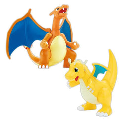 Bandai Spirit Pokemon Plamo Charizard & Dragonite Figure Model Kit